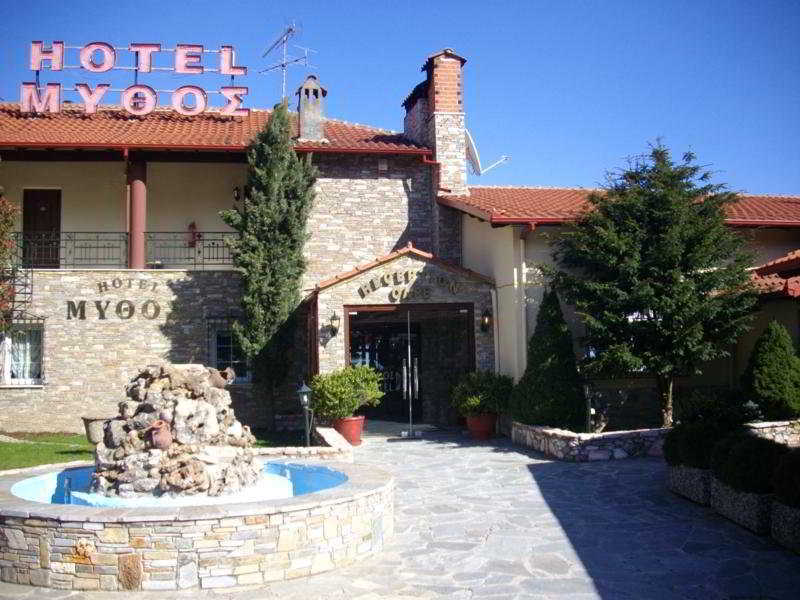 Mythos Hotel Elatochori Buitenkant foto
