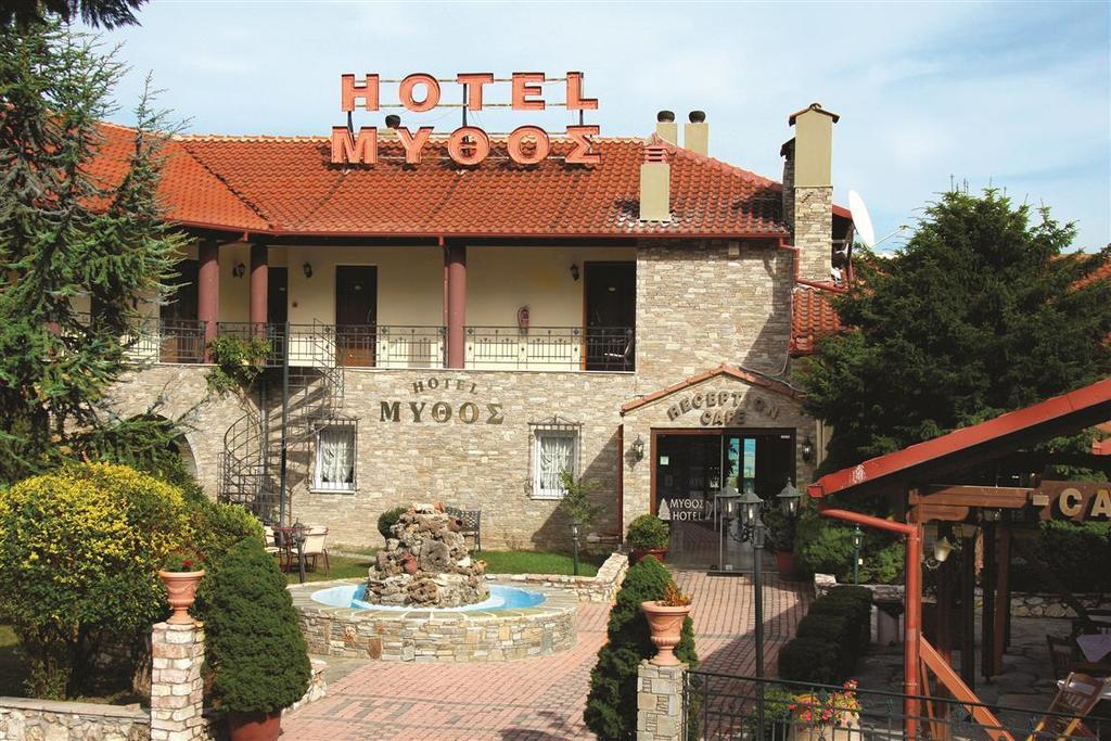 Mythos Hotel Elatochori Buitenkant foto